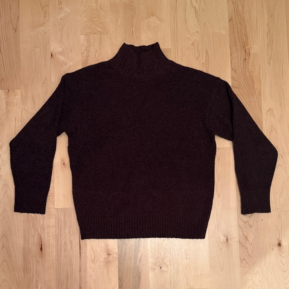 Cielo Dark Brown Turtleneck Sweater